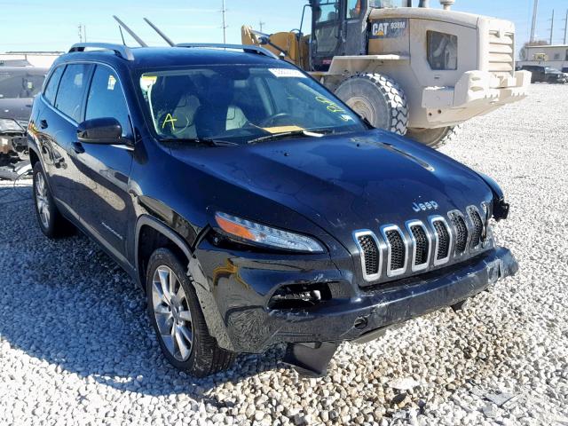 1C4PJLDB2EW113221 - 2014 JEEP CHEROKEE L BLACK photo 1