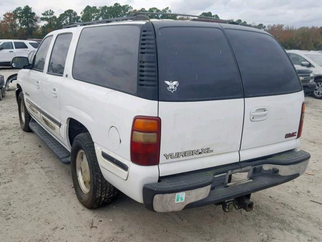 3GKEC16Z52G196447 - 2002 GMC YUKON XL C WHITE photo 3