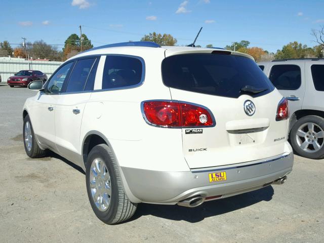 5GAKRDED0CJ411271 - 2012 BUICK ENCLAVE WHITE photo 3