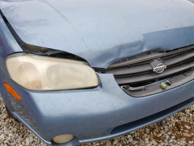 JN1CA31A61T106751 - 2001 NISSAN MAXIMA GXE BLUE photo 9