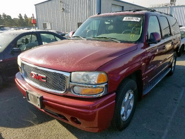 1GKFK66UX4J190167 - 2004 GMC YUKON XL D RED photo 2