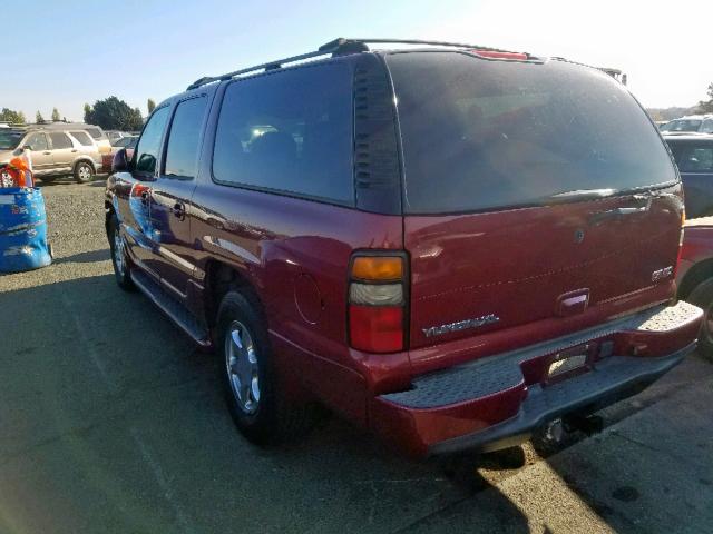 1GKFK66UX4J190167 - 2004 GMC YUKON XL D RED photo 3