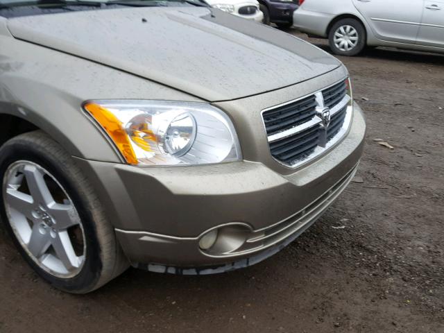 1B3HB78K48D686724 - 2008 DODGE CALIBER R/ TAN photo 9