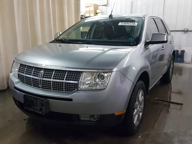 2LMDU88C57BJ22087 - 2007 LINCOLN MKX SILVER photo 2