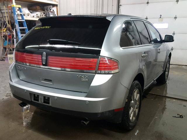 2LMDU88C57BJ22087 - 2007 LINCOLN MKX SILVER photo 4