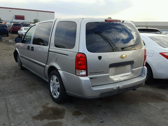 1GNDV23WX7D190771 - 2007 CHEVROLET UPLANDER L 银色 照片 3