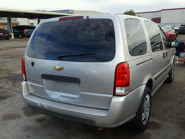 1GNDV23WX7D190771 - 2007 CHEVROLET UPLANDER L 银色 照片 4
