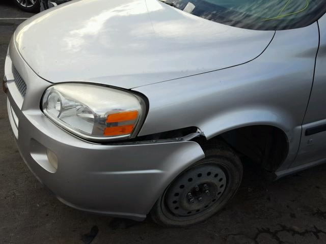 1GNDV23WX7D190771 - 2007 CHEVROLET UPLANDER L 银色 照片 9