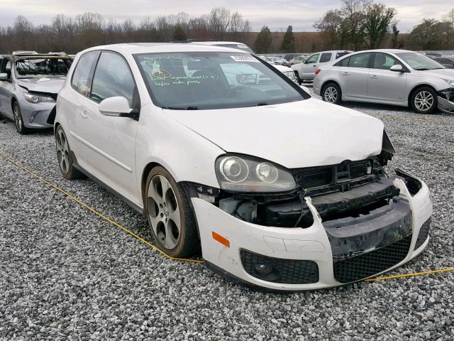 WVWEV71K86W081349 - 2006 VOLKSWAGEN NEW GTI WHITE photo 1