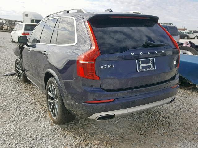 YV4A22PK8G1016157 - 2016 VOLVO XC90 T6 BLUE photo 3