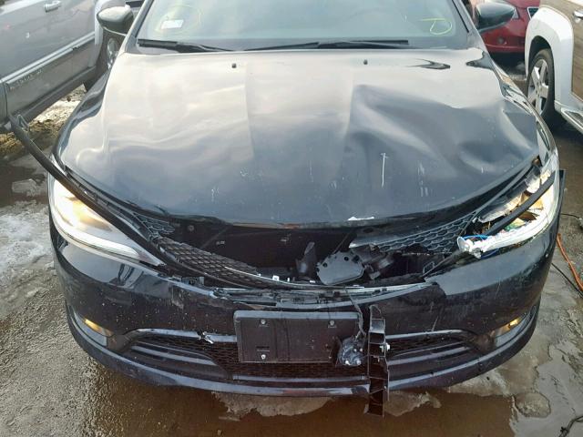 1C3CCCBB9FN548731 - 2015 CHRYSLER 200 S BLACK photo 9