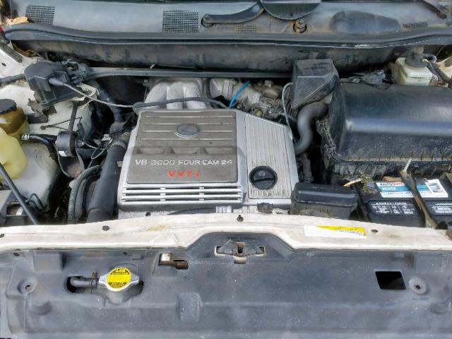 JT6GF10U0Y0074687 - 2000 LEXUS RX 300 BEIGE photo 7