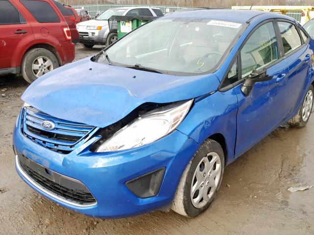 3FADP4AJ7BM169823 - 2011 FORD FIESTA S BLUE photo 9