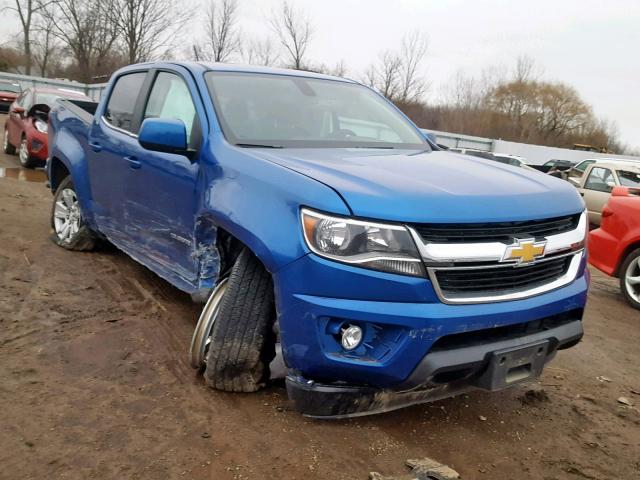 1GCGTCEN4J1157585 - 2018 CHEVROLET COLORADO L BLUE photo 1