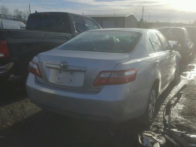 4T1BE46K87U153220 - 2007 TOYOTA CAMRY NEW SILVER photo 4