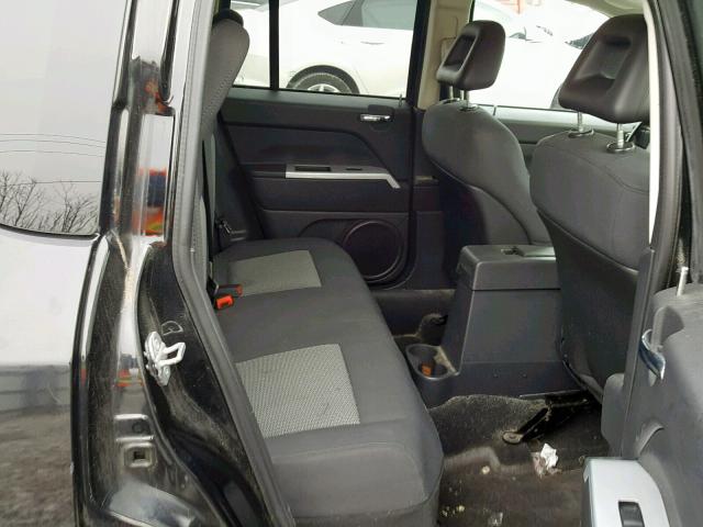 1J8FT47W38D691931 - 2008 JEEP COMPASS SP 黑色 照片 6