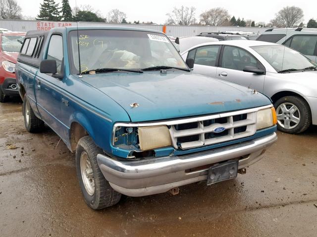 1FTCR10A7RPB74637 - 1994 FORD RANGER GREEN photo 1