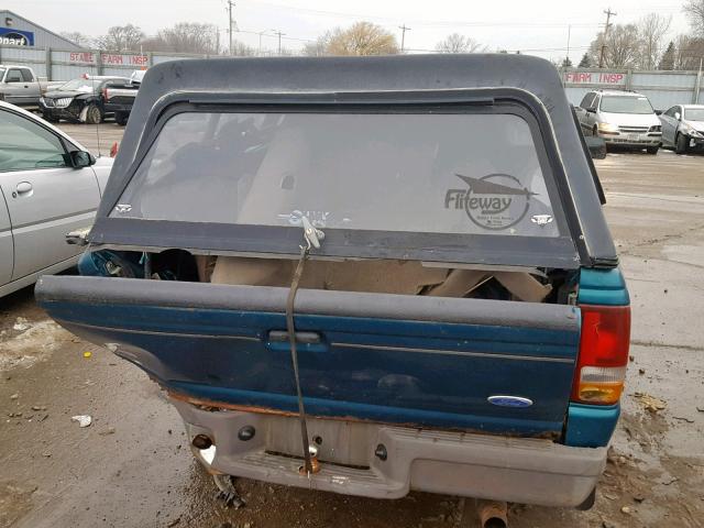 1FTCR10A7RPB74637 - 1994 FORD RANGER GREEN photo 9