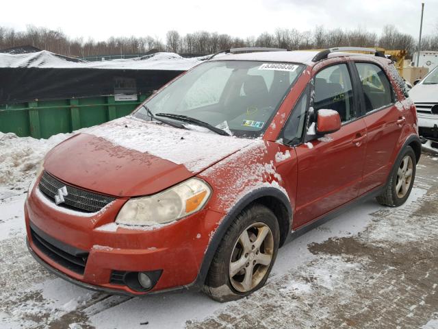 JS2YB417085102368 - 2008 SUZUKI SX4 TOURIN ORANGE photo 2