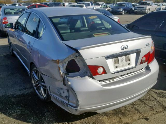 JNKAY01EX6M102588 - 2006 INFINITI M35 BASE SILVER photo 3