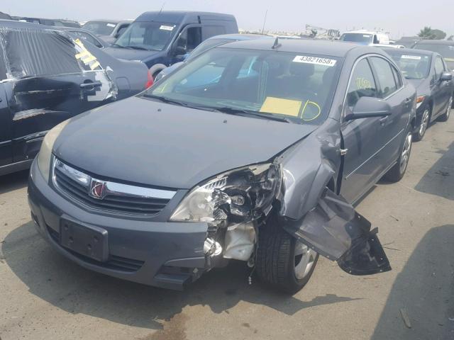 1G8ZS57N58F170695 - 2008 SATURN AURA XE GRAY photo 2