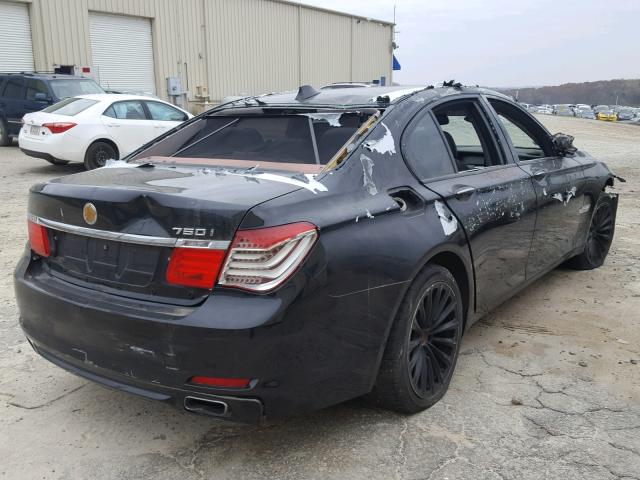 WBAKA83579CY33346 - 2009 BMW 750 I BLACK photo 4