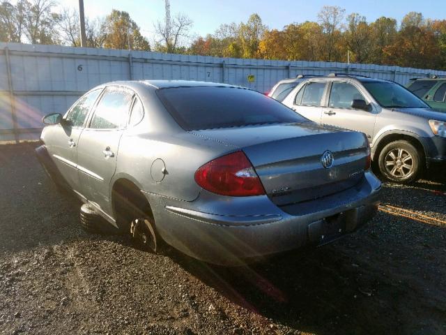 2G4WC562851232229 - 2005 BUICK LACROSSE C GRAY photo 3