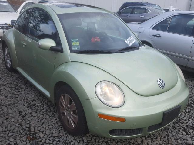 3VWRG31CX8M505563 - 2008 VOLKSWAGEN NEW BEETLE GREEN photo 1