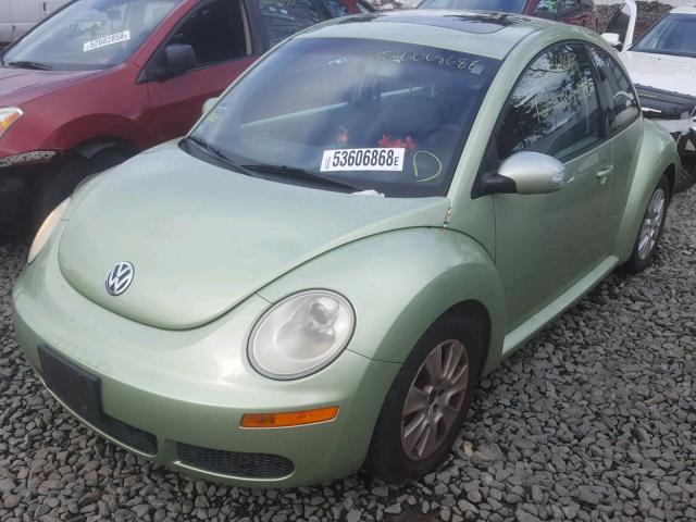 3VWRG31CX8M505563 - 2008 VOLKSWAGEN NEW BEETLE GREEN photo 2