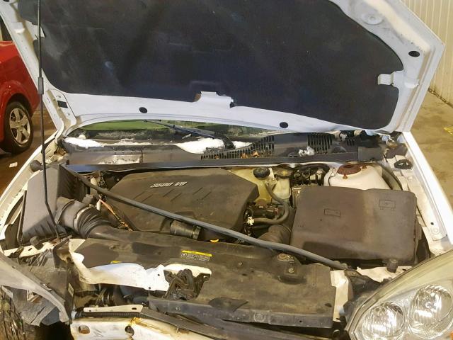 1G1ZS58N78F106610 - 2008 CHEVROLET MALIBU LS WHITE photo 7