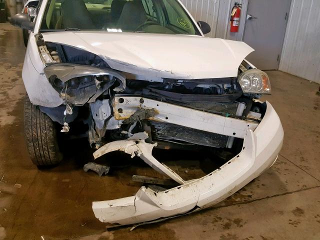 1G1ZS58N78F106610 - 2008 CHEVROLET MALIBU LS WHITE photo 9