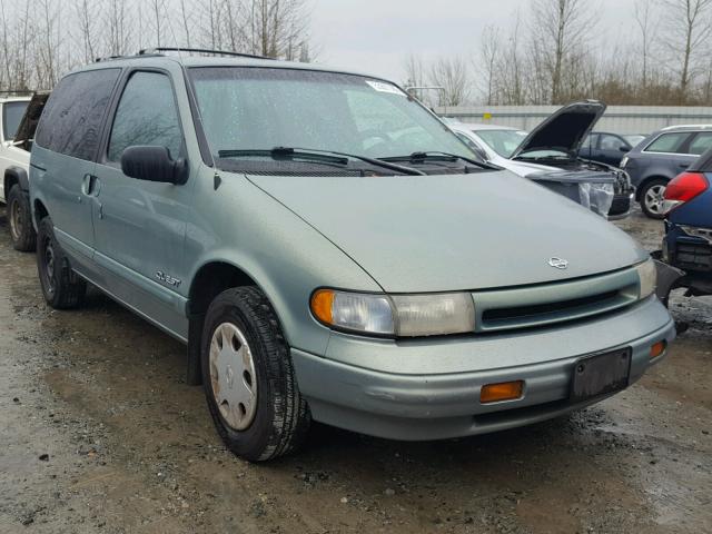 4N2DN11W9SD855462 - 1995 NISSAN QUEST XE TURQUOISE photo 1