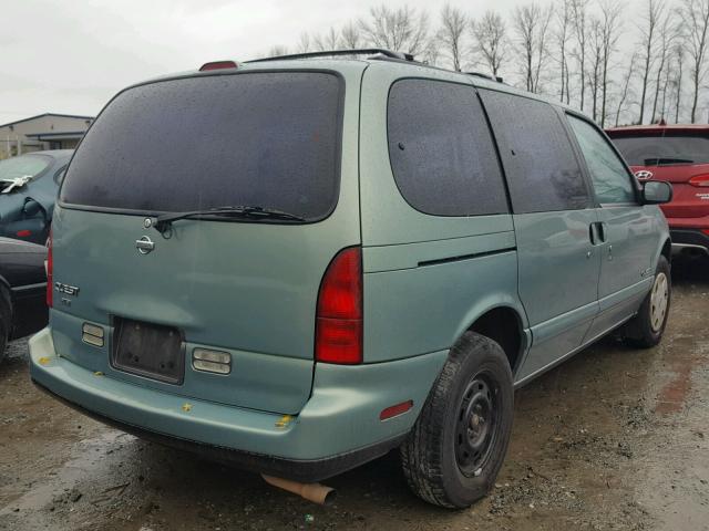 4N2DN11W9SD855462 - 1995 NISSAN QUEST XE TURQUOISE photo 4