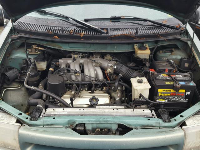 4N2DN11W9SD855462 - 1995 NISSAN QUEST XE TURQUOISE photo 7