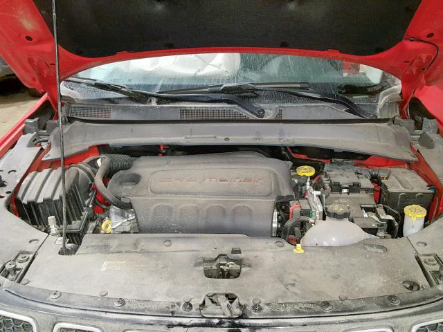 3C4NJDAB5JT117779 - 2018 JEEP COMPASS SP ნარინჯისფერი ფოტო 7