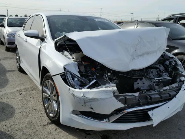 1C3CCCAB1FN695157 - 2015 CHRYSLER 200 LIMITE WHITE photo 1