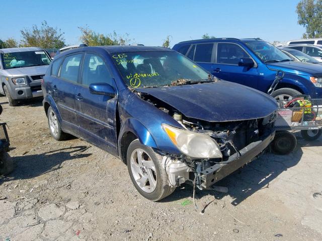 5Y2SL63835Z484043 - 2005 PONTIAC VIBE BLUE photo 1