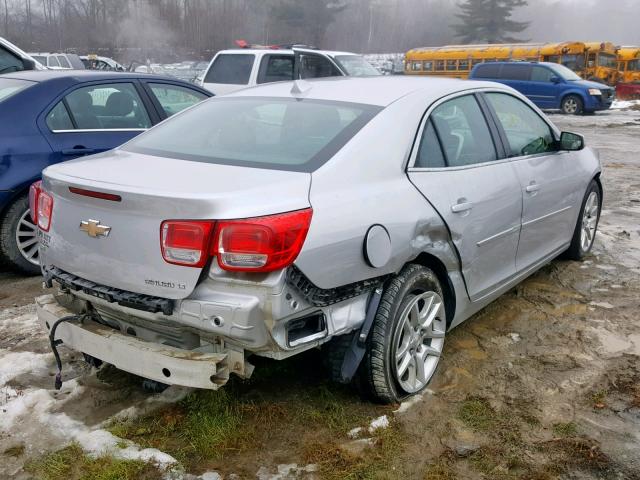 1G11C5SL7EF300728 - 2014 CHEVROLET MALIBU 1LT SILVER photo 4