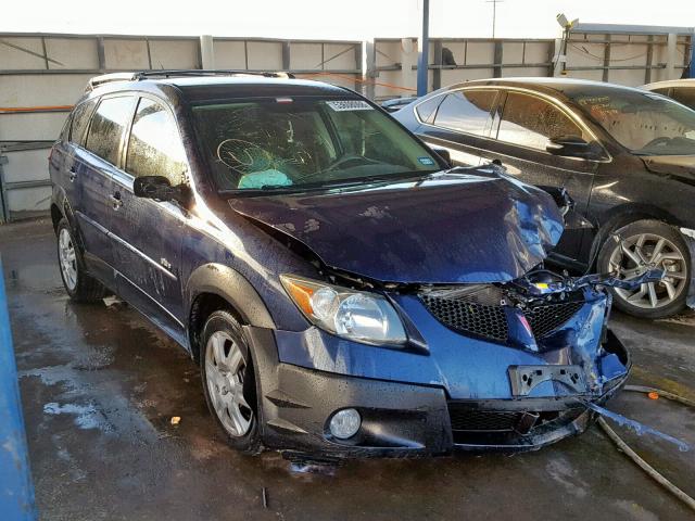 5Y2SL62883Z418554 - 2003 PONTIAC VIBE BLUE photo 1