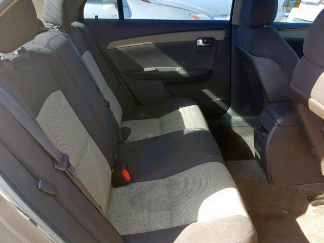 1G1ZH57B78F239843 - 2008 CHEVROLET MALIBU 1LT 金色 照片 6