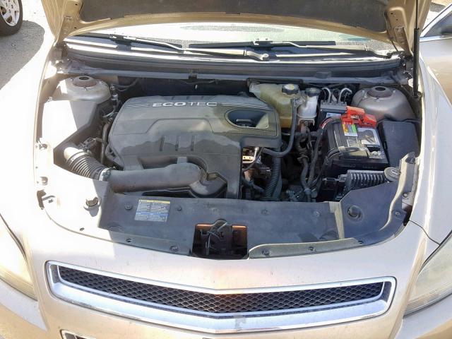 1G1ZH57B78F239843 - 2008 CHEVROLET MALIBU 1LT 金色 照片 7