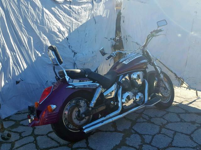 1HFSC52065A210067 - 2005 HONDA VT1300 S PURPLE photo 4