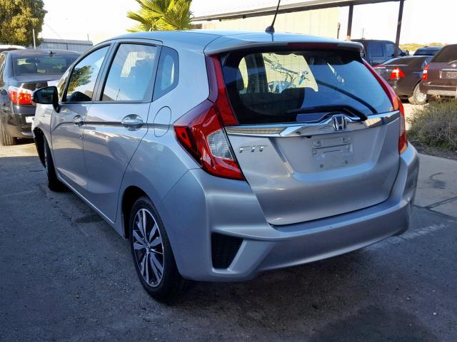 3HGGK5H83FM727267 - 2015 HONDA FIT EX SILVER photo 3