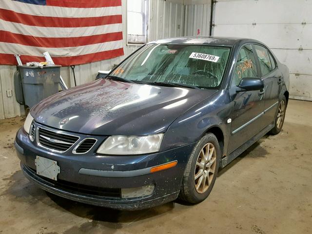 YS3FD45Y751051669 - 2005 SAAB 9-3 ARC BLUE photo 2