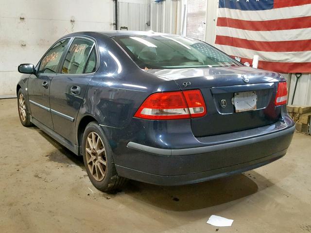 YS3FD45Y751051669 - 2005 SAAB 9-3 ARC BLUE photo 3