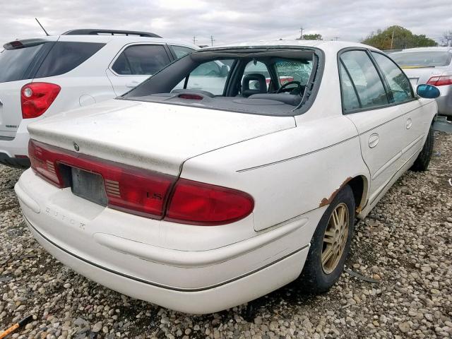 2G4WB52K931218779 - 2003 BUICK REGAL LS WHITE photo 4