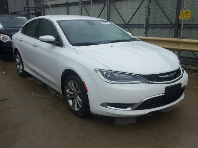 1C3CCCAB5FN701316 - 2015 CHRYSLER 200 LIMITE WHITE photo 1