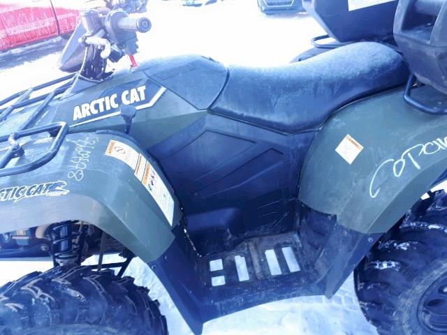 4UF16ATV7GT204375 - 2016 ARCTIC CAT ATV 500 GREEN photo 5