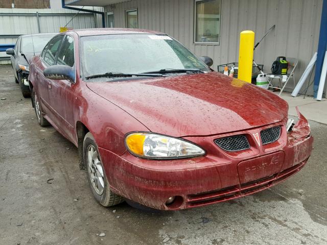 1G2NE52F83C258568 - 2003 PONTIAC GRAND AM S BURGUNDY photo 1