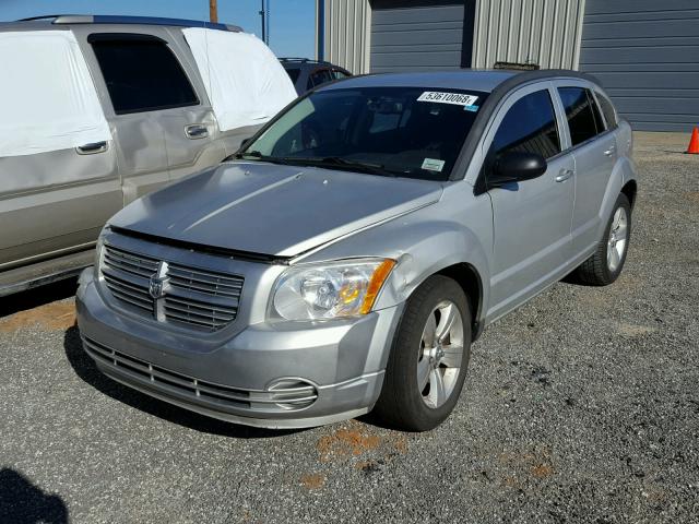 1B3CB3HA8BD121653 - 2011 DODGE CALIBER MA SILVER photo 2